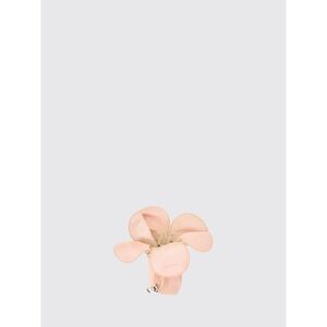 Simone Rocha Women Simone Rocha Leather Coin Purse With Floral Embellishment